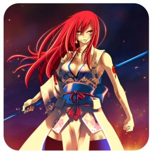 Fairy Tail Erza podkładka pod kubek