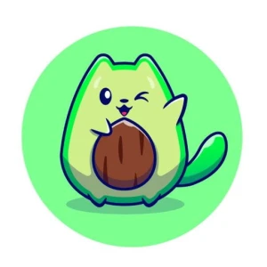 Przypinka Catvocado