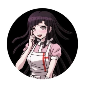 Przypinka Danganronpa Mikan Tsumiki