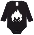 dragon ball vegeta body z długim rękawem