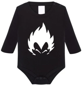 Dragon Ball Vegeta body niemowlęce z długim rękawem