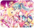 vocaloid hatsune i rin podkładka pod mysz