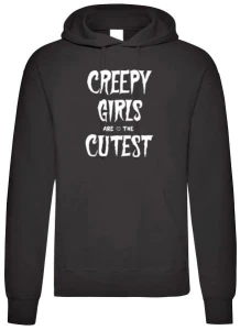 Creepy girls bluza męska z kapturem