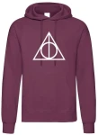 Harry Potter Insygnia bluza męska z kapturem