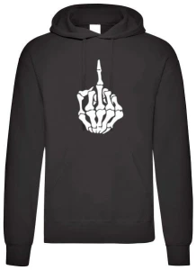 Fuck bluza męska z kapturem