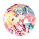 Magnes Vocaloid Hatsune Miku i Kagamine Rin