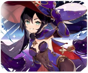 Genshin Impact Mona podkładki pod mysz