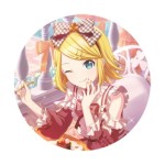 Przypinka Vocaloid Kagamine Rin 2