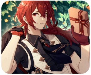 Genshin Impact Diluc 2 podkładka pod mysz