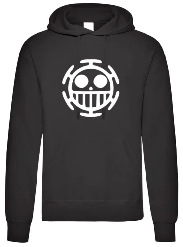 one piece bluza męska czarna