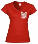 Shingeki no Kyojin koszulka damska V