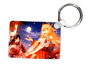 Genshin Impact Yae Miko i Raiden Shogun breloczek