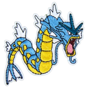 Naszywka naprasowanka Pokemon Gyarados