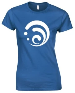 Genshin Impact Hydro koszulka damska