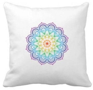Poduszka Tęczowa Mandala