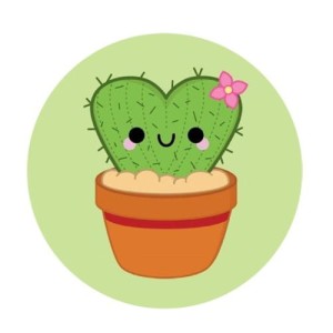 Przypinka Kaktus