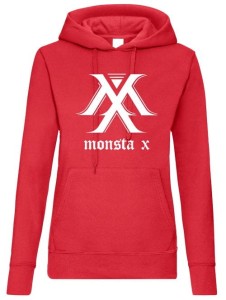 Monsta X bluza damska z kapturem