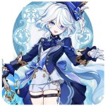 Genshin Impact Furina podkładka pod kubek