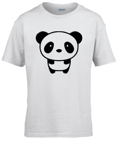 panda koszulka dziecięca