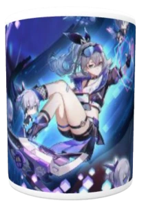 Kubek Honkai Star Rail Silver Wolf