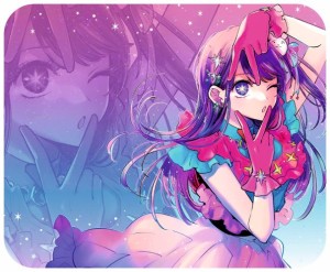 Oshi no Ko Hoshino Ai podkładka pod mysz