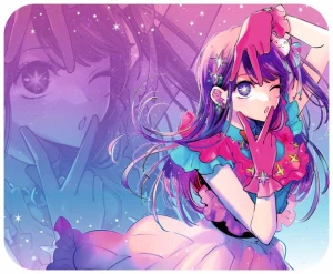 Oshi no Ko Hoshino Ai podkładka pod mysz