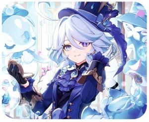 Genshin Impact Furina podkładka pod mysz