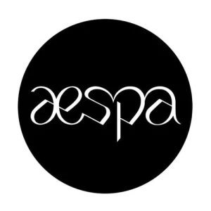 Przypinka Aespa logo
