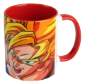 czerwony