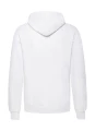 bluza męska biała tył