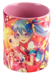 Kubek Vocaloid Hatsune Miku i Kagamine Rin