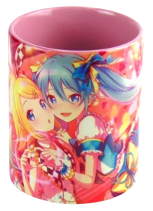 Kubek Vocaloid Hatsune Miku i Kagamine Rin